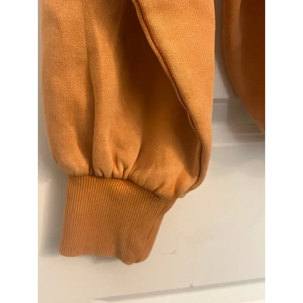 Free People FP Movement Slouchy Shelter Hoodie XS Copper Gorpcore Boxy Boho Chic - Picture 8 of 9